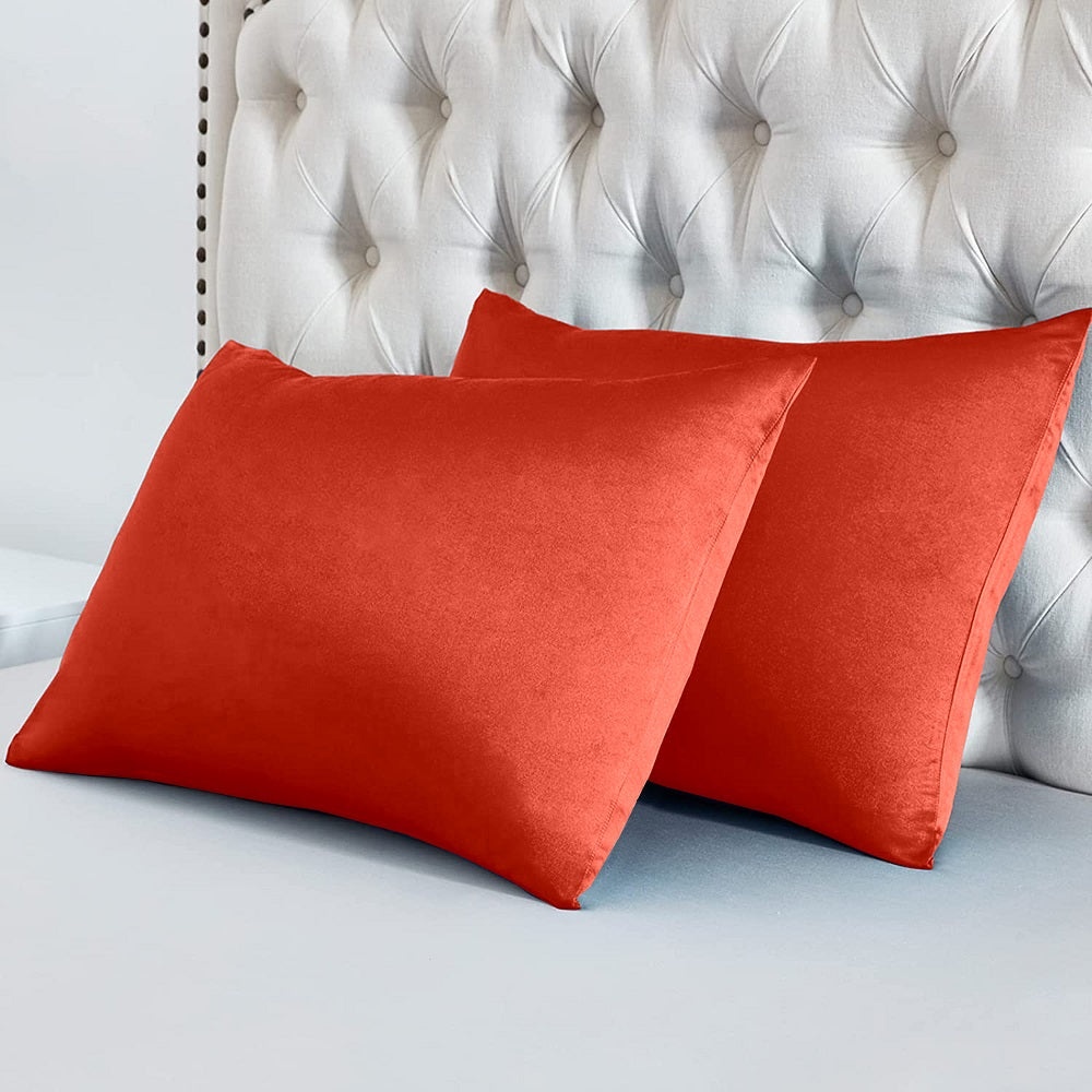 Luxury Silk Pillow Cases Sleep Easy Pure Silk pillowcase Red