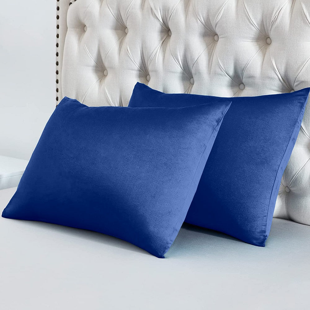 Luxury Silk Pillow Cases Sleep Easy Pure Silk pillowcase Navy