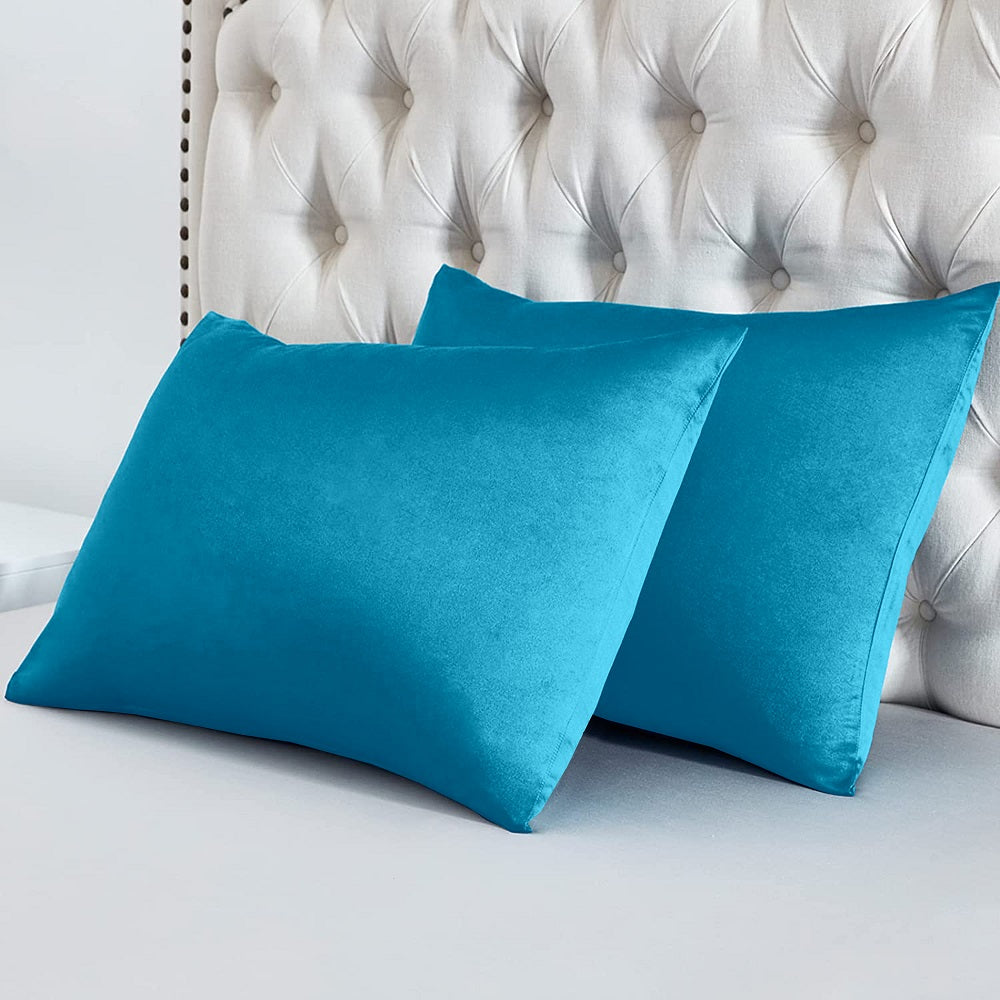 Luxury Silk Pillow Cases Sleep Easy Pure Silk pillowcase Teal